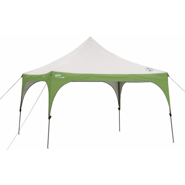 Coleman 12' x 12' Outdoor Canopy Sun Shelter Tent with Instant Setup, Green | Walmart (US)