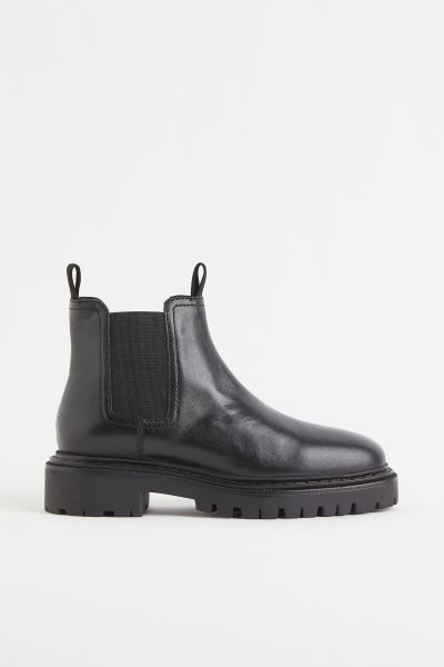 Leather Chelsea boots | H&M (UK, MY, IN, SG, PH, TW, HK)