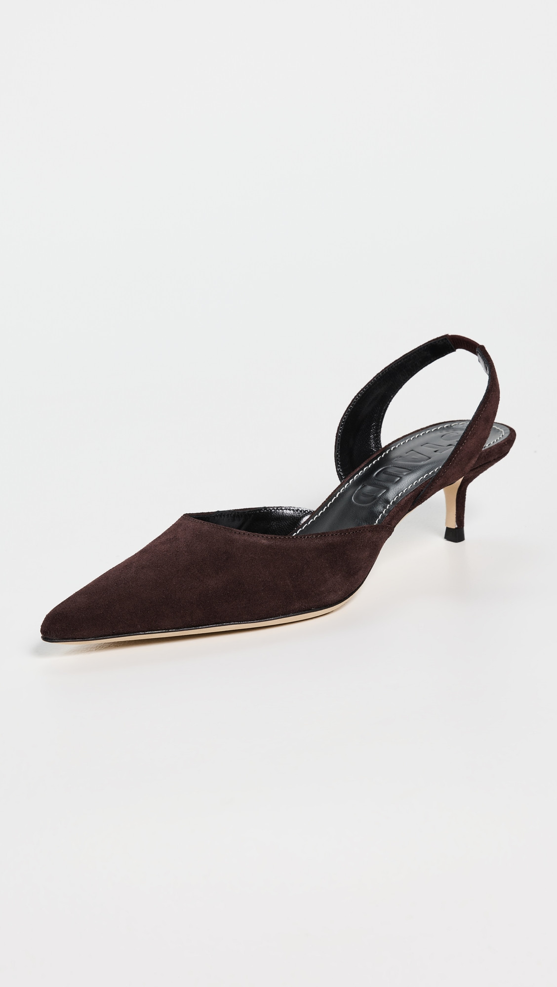 STAUD Sebastian Slingback Heels Espresso 40.5 | Shopbop