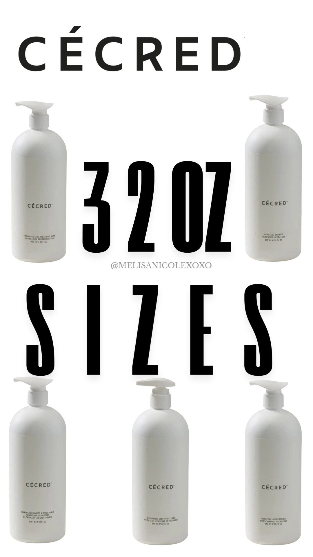 Cécred now has max sizes. Up to 4x the product and 30% savings. 

#LTKHair

#LTKBeauty #LTKSaleAlert