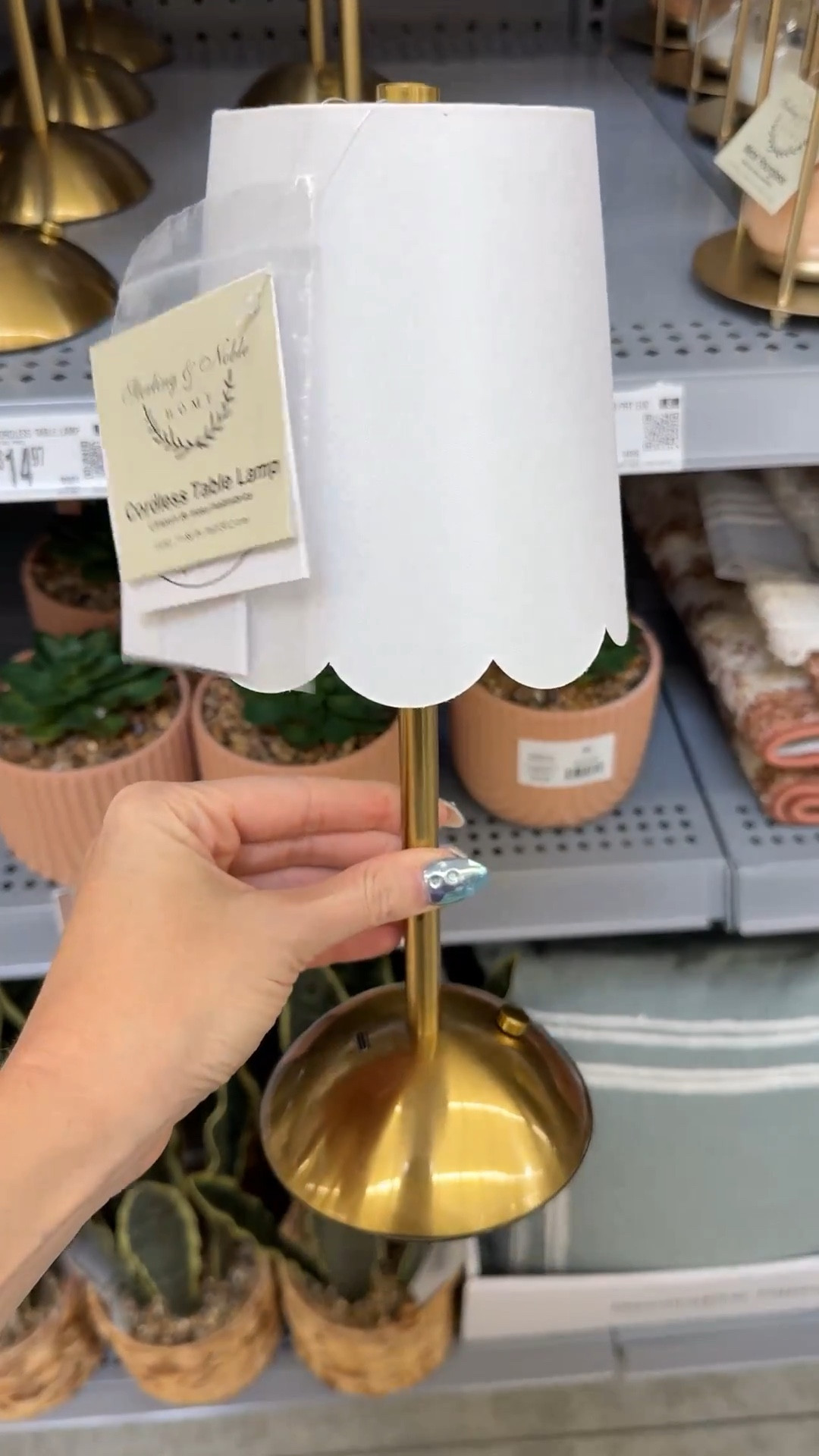 Home Decor Collection Cordless Rechargeable 11.9" Brass Table Lamp from Walmartt

#LTKHome #LTKWatchNow #LTKFindsUnder50