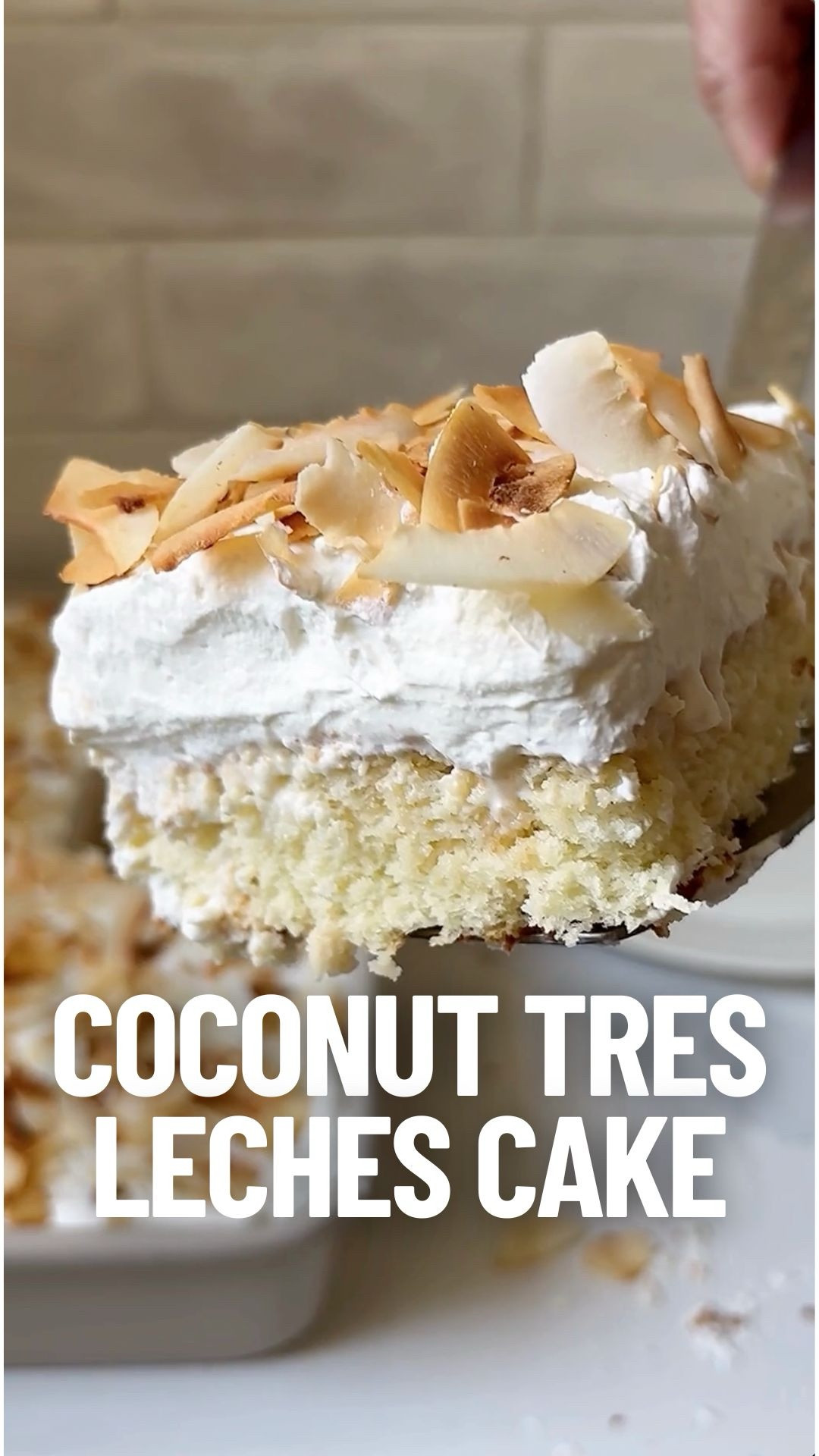 ✨Coconut Tres Leches Cake✨ So fluffy, creamy + tropical! Linking my cake pan, hand mixer + fav pantry staples to make this easy recipe 👇

Quick Recipe:

Bake sponge (flour, eggs, sugar, milk, coconut extract).

Pour over 3 milks (coconut milk, condensed milk, whole milk).

Chill overnight.

Top with whipped cream + toasted coconut 🥥🤍

Perfect make-ahead dessert for gatherings!

Recipe ✔️ https://tastesbetterfromscratch.com/coconut-tres-leches-cake/

#LTKhome #LTKSeasonal #LTKunder50 #coconutdessert #summerbaking #easyrecipes #homemadecake #entertainingideas