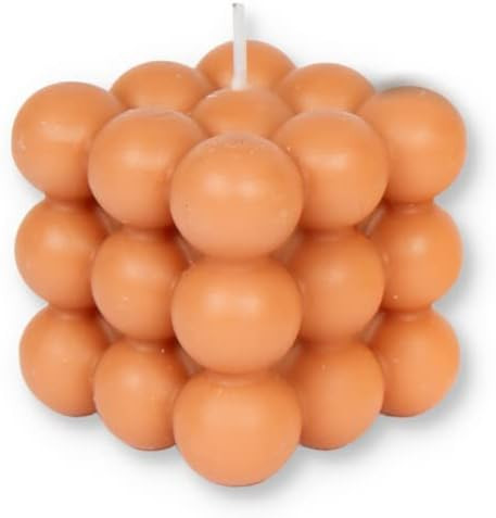 Loftern Brown Hazelnut Scented Bubble Candle - Handmade, Natural Soy Wax Based, Uniquely Aestheti... | Amazon (US)