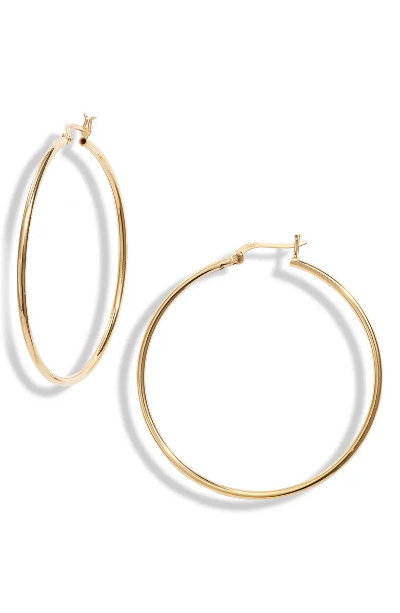 Argentino Vivo Sterling Silver Essential Hoop Earrings | Nordstrom