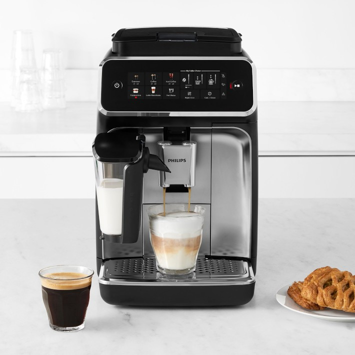 Philips 3300 Series Fully Automatic Espresso Machine with LatteGo & Iced Coffee | Williams-Sonoma