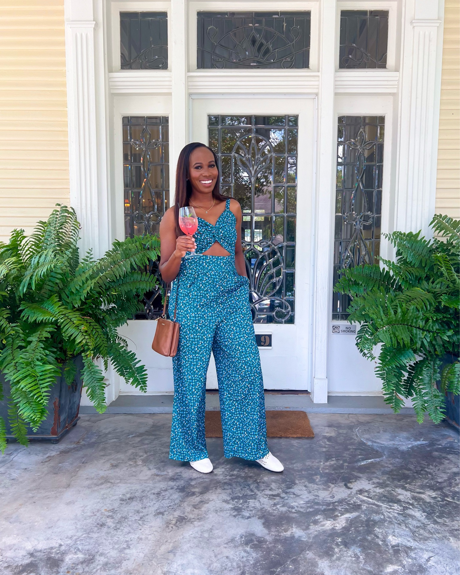 This jumpsuit is currently on sale! I’m wearing a small, but you may want to size up if you prefer a roomier fit at the top.

#LTKootd #LTKOver40 #LTKgrwm