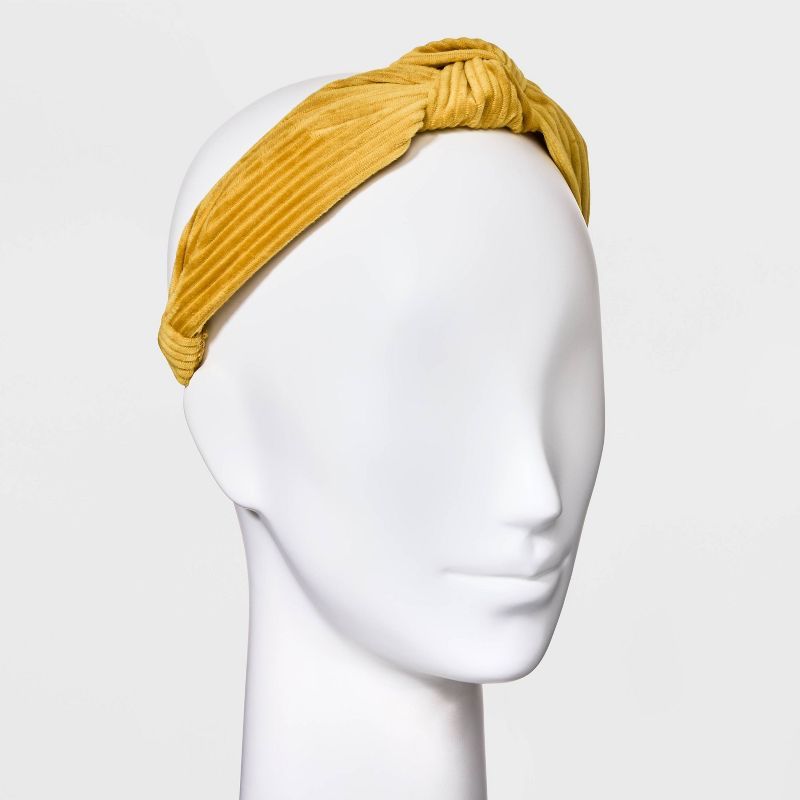 Corduroy Top Knot Headband - Universal Thread™ | Target