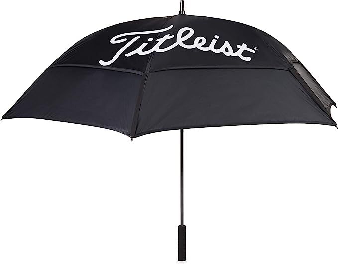 Titleist Players Double Canopy Golf Umbrella Black/White | Amazon (US)