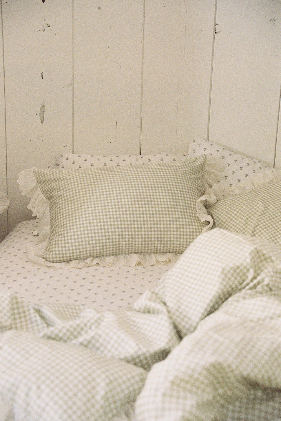 Gingham Shams - Meadow | Dairy Boy