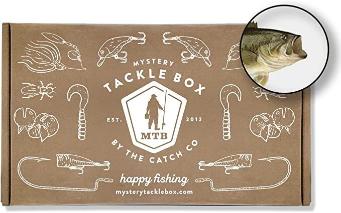 Amazon.com : Catch Co Mystery Tackle Box Freshwater Largemouth and Smallmouth Bass Lures Fishing ... | Amazon (US)