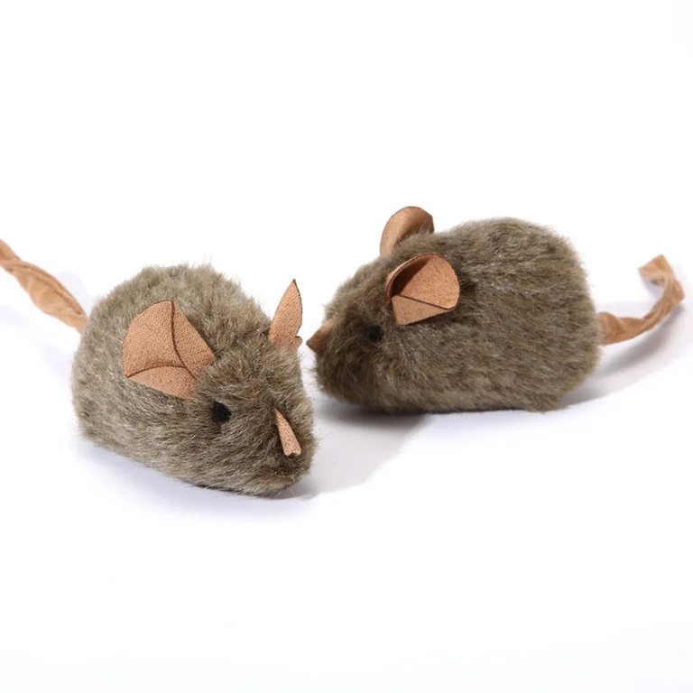 Pet's Interactive Catnip Toy, Real Mouse Electronic Sound, Smart Motion-Activated Plush Cat Toy f... | Walmart (US)
