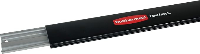 Rubbermaid FastTrack Wall Mounted Storage and Organization System Rail for Home and Garage, Horiz... | Amazon (US)