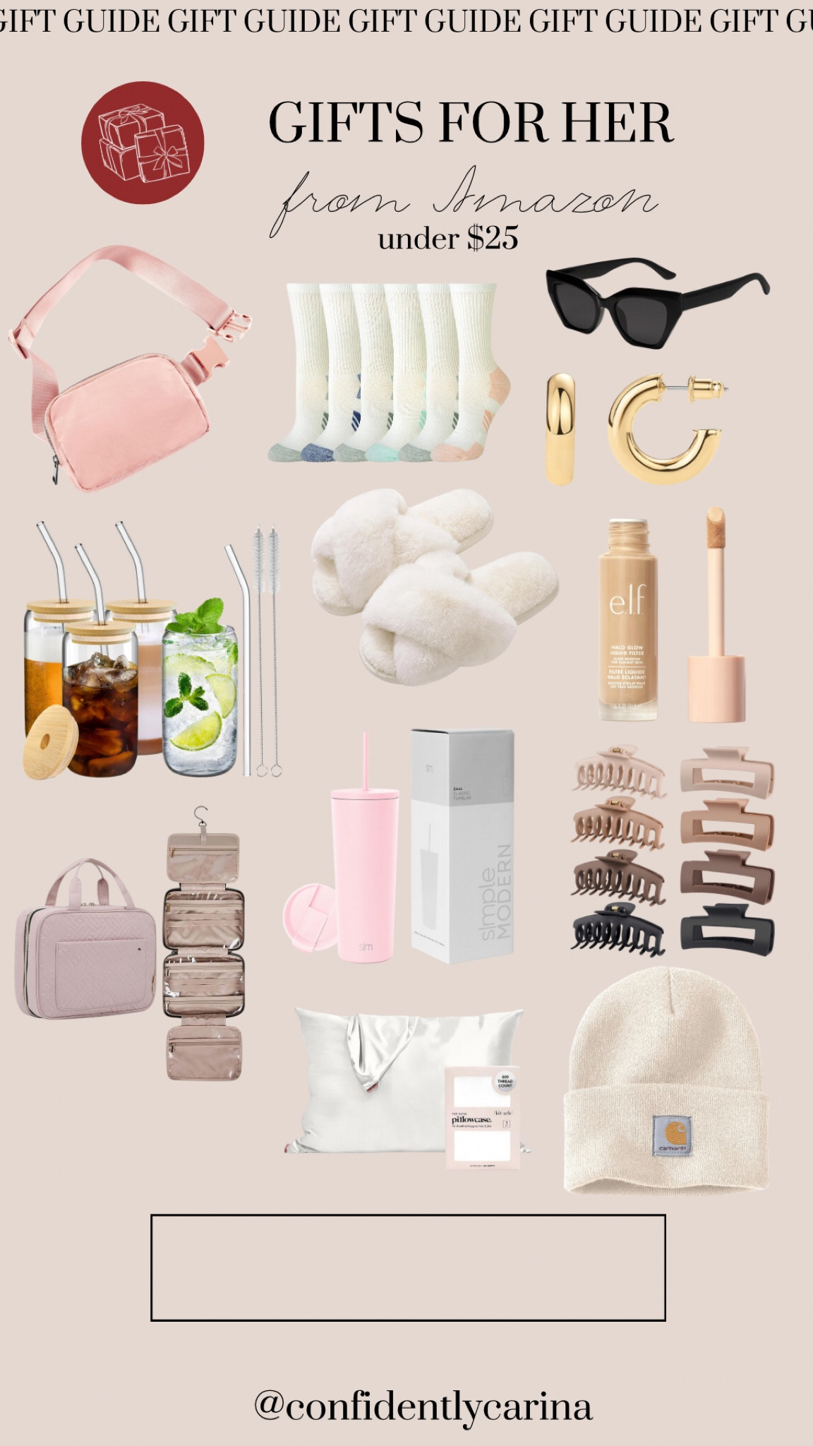 Loving all of these ideas for gifts for her! All of these are under $25 on Amazon which makes it so easy to grab🥰

#LTKHoliday #LTKfindsunder50 #LTKGiftGuide