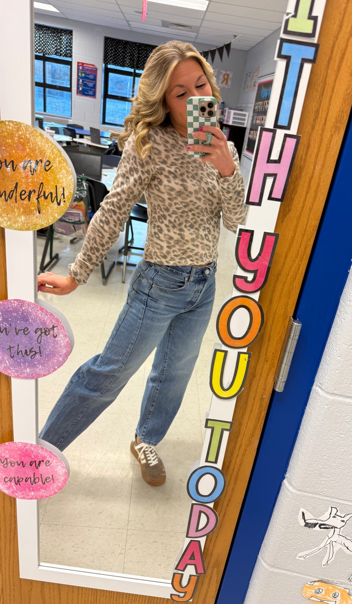 Because long sleeves and barrel jeans never micheer

#LTKootd #LTKGiftGuide #LTKHoliday