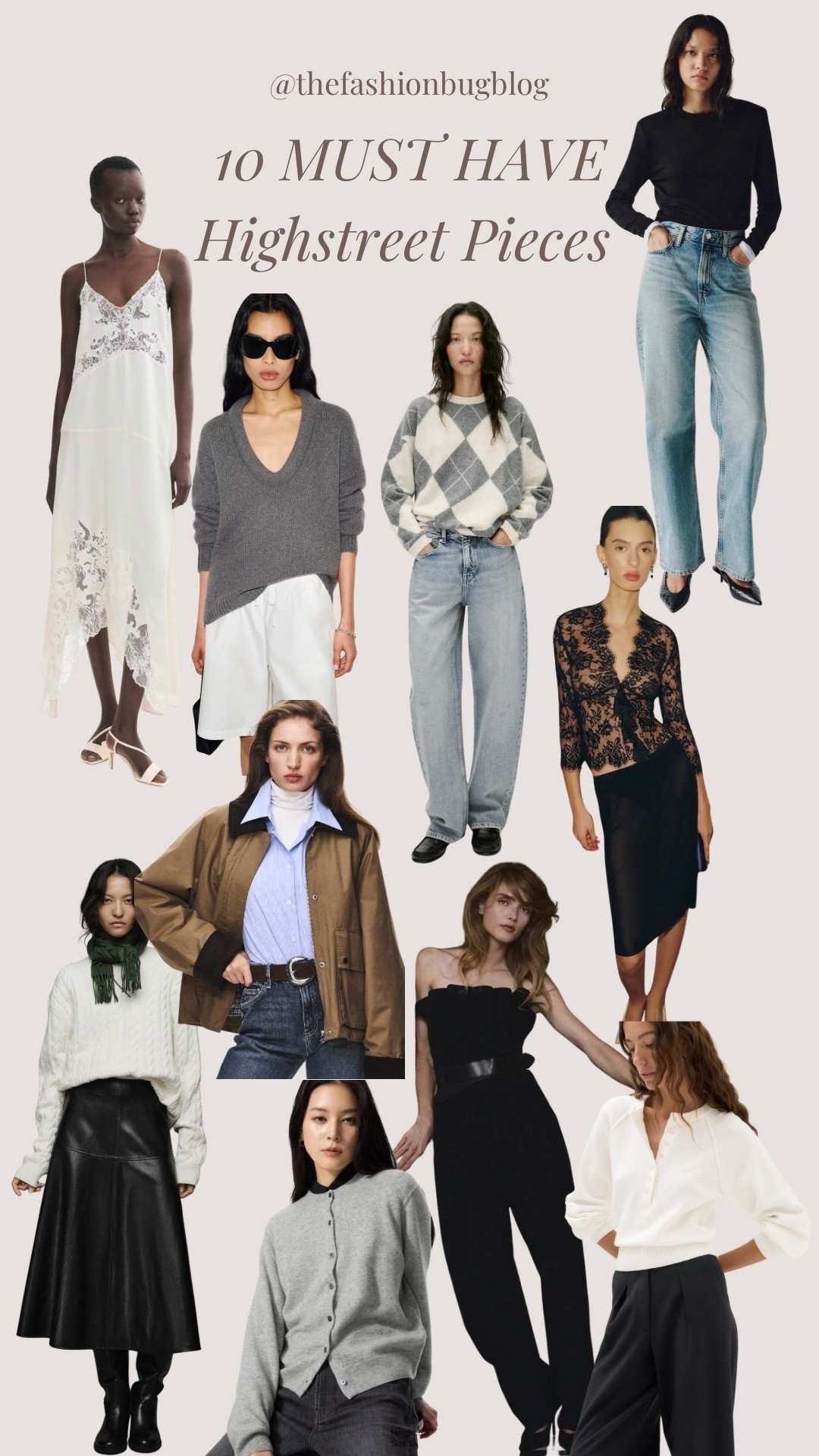 10 must have highstreet pieces

#LTKFashionMonth #LTKautumn #LTKeurope