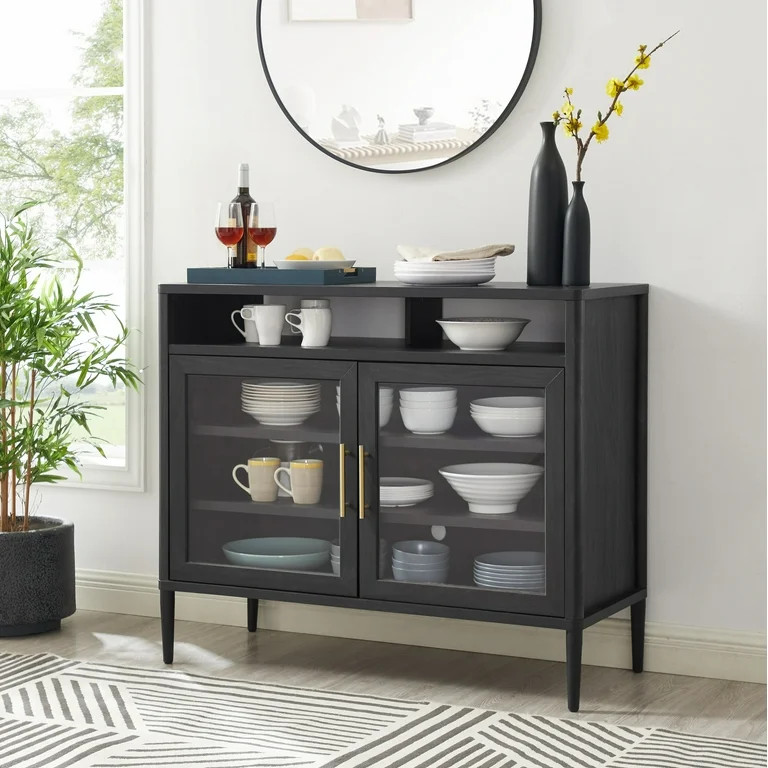Better Homes & Gardens  Oaklee Buffet, Black Finish | Walmart (US)