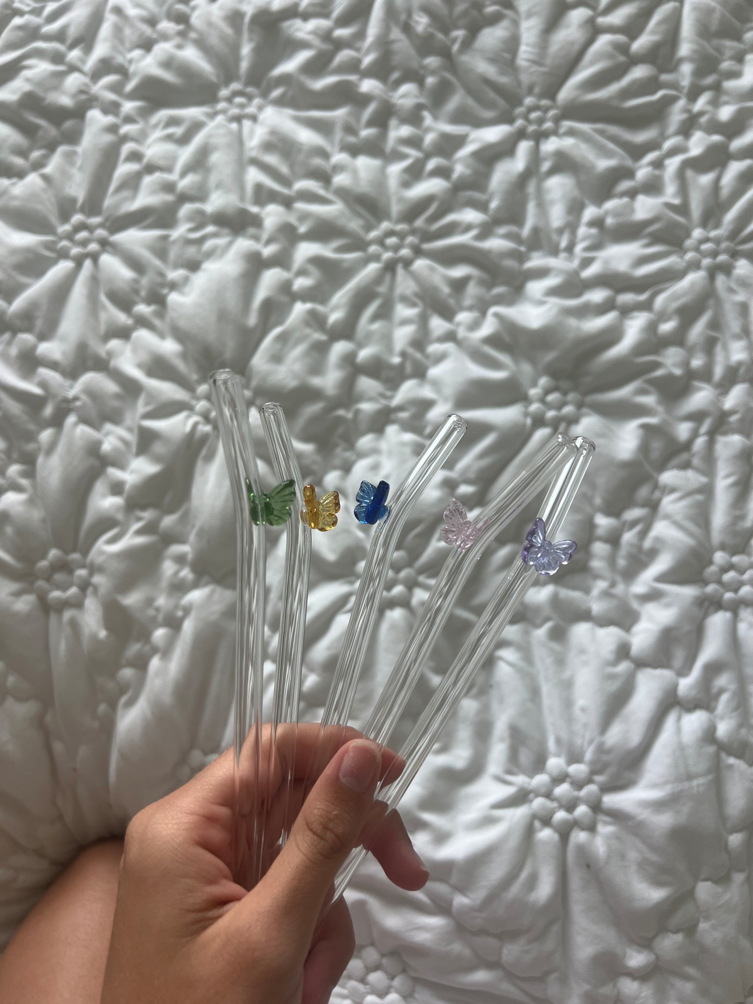 The cutest coffee glass straws! I am OBSESSED. I got these off of Amazon and they are awesome, and these are the PERFECT birthday gift, graduation gift, or really any low budget gift that a person in your life will use again and again!!! I can't wait to buy more😍

#LTKHome