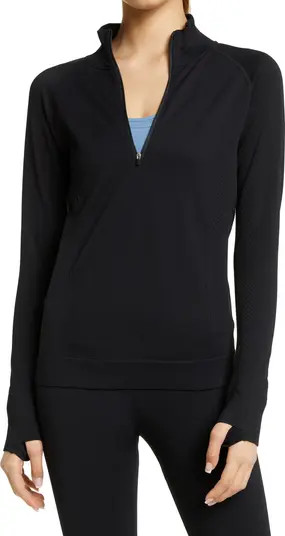 Hailey Rib Half Zip Pullover | Nordstrom