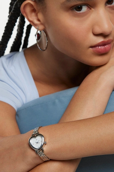 Heart Linked Watch | Urban Outfitters (US and RoW)
