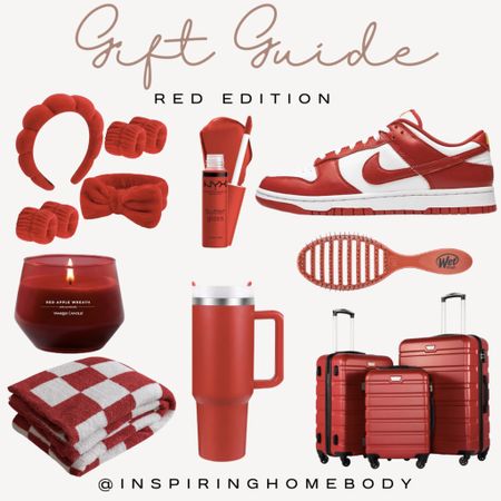 Gift Guide- Red Edition
Gifts, gift guide, red gifts, Amazon 

#LTKGiftGuide #LTKCyberWeek #LTKhome