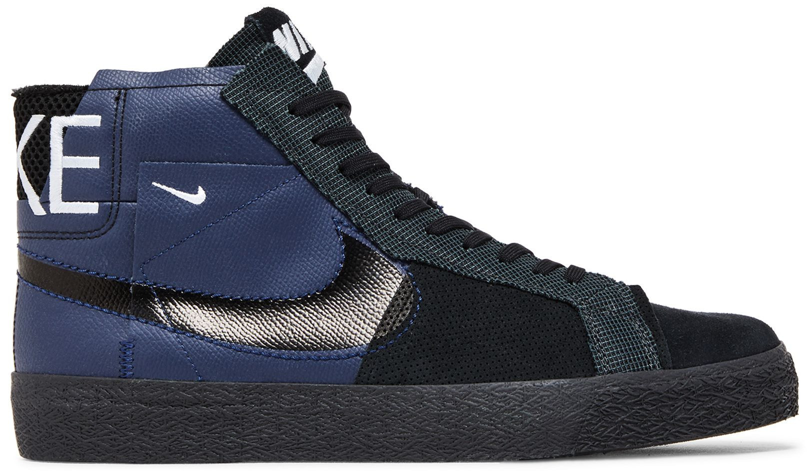 Nike Zoom Blazer Mid Premium SB 'Deconstructed - Midnight Navy Black' | GOAT