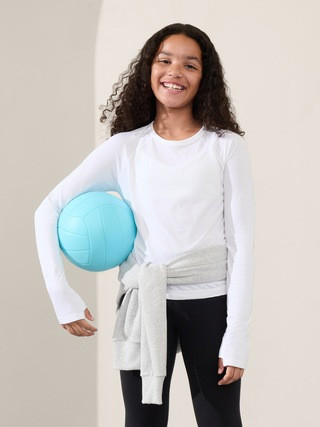 Athleta Girl Power Up Sport Length Top | Athleta