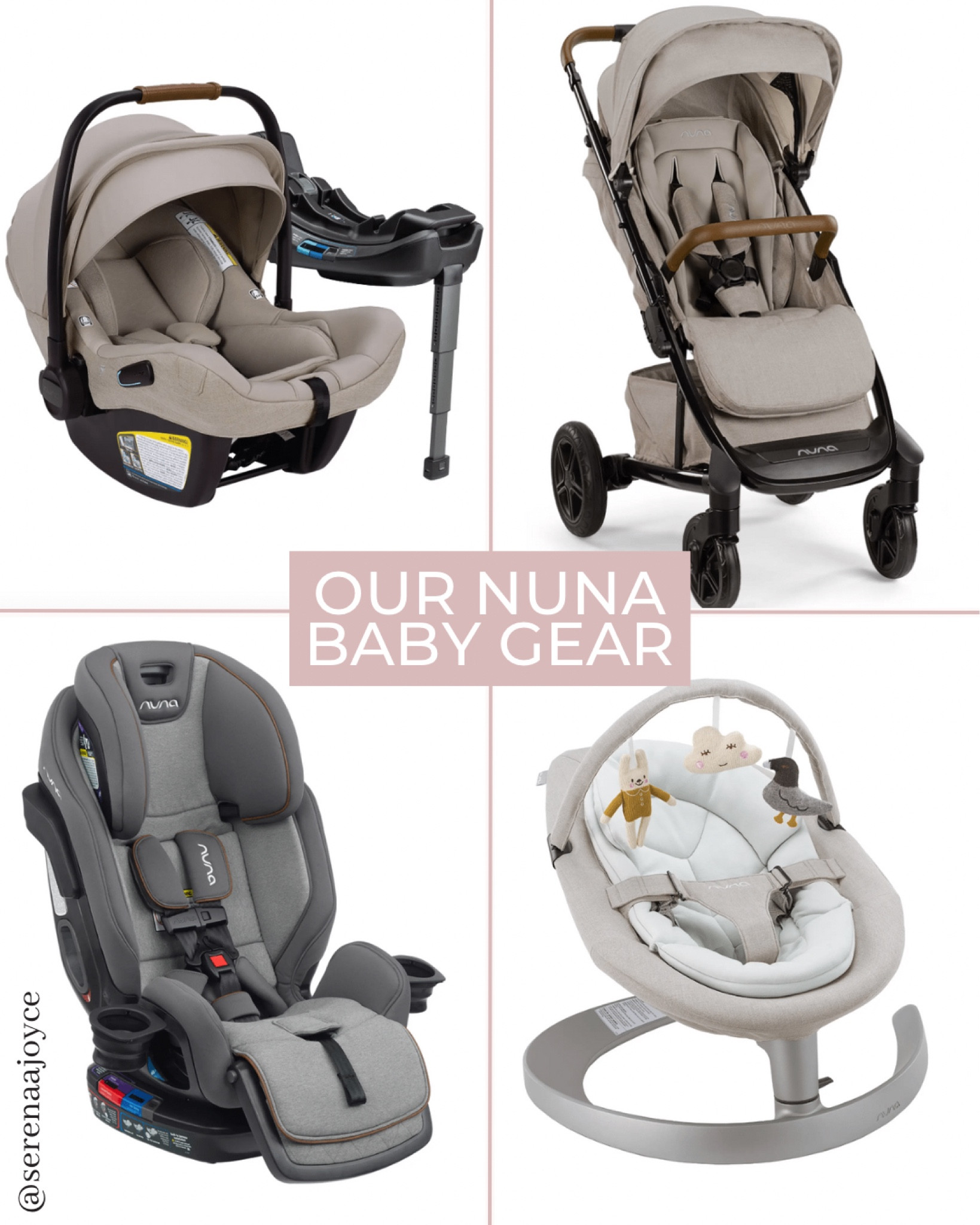 What we ordered from Nuna. All completely OEKO-TEX verified organic, and FR free

Car seat, rocker, and stroller 

#LTKbaby #LTKtravel #LTKfamily