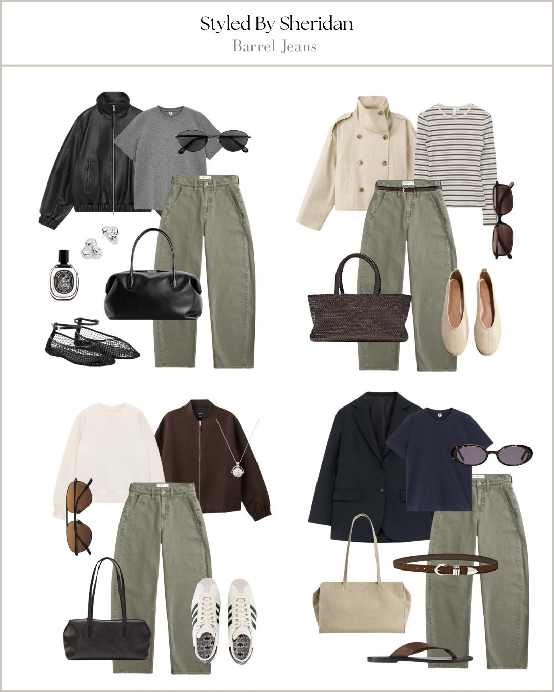 Ways To Wear Barrel Leg Jeans 👖 

#LTKspring #LTKjeans #LTKstyletip