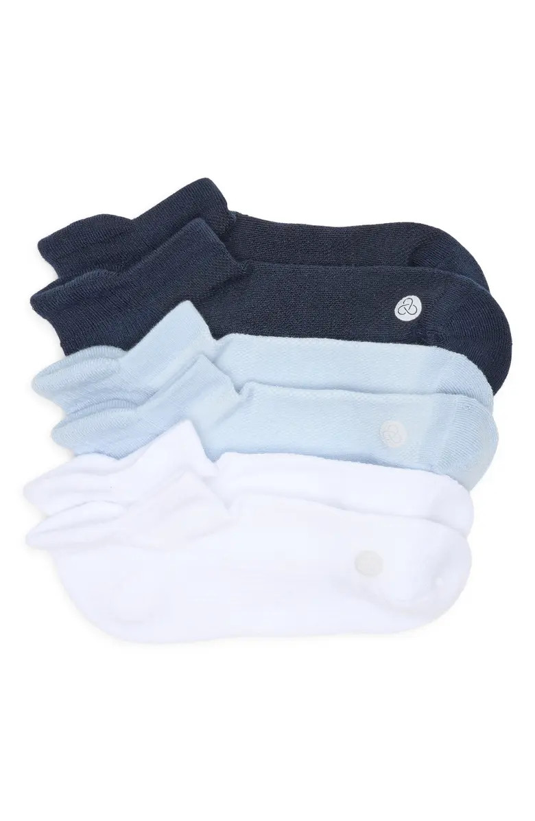 3-Pack Tab Ankle Socks | Nordstrom