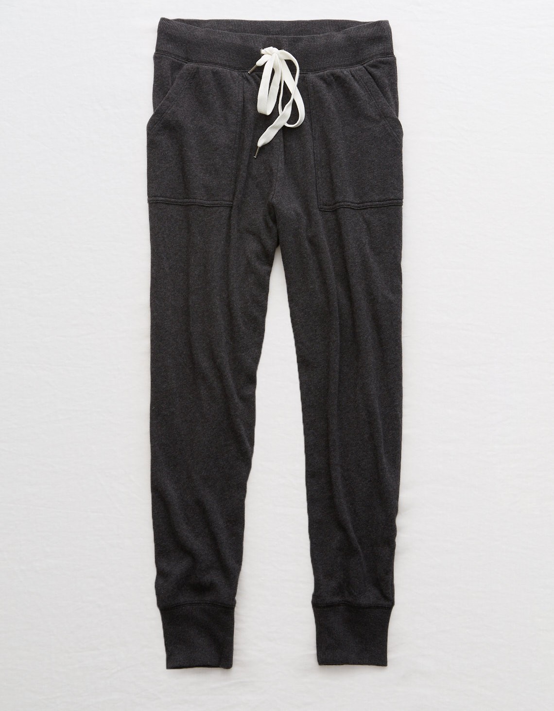 Aerie Plush Ribbed Cuff Jogger, Olive Fun | American Eagle Outfitters (US & CA)