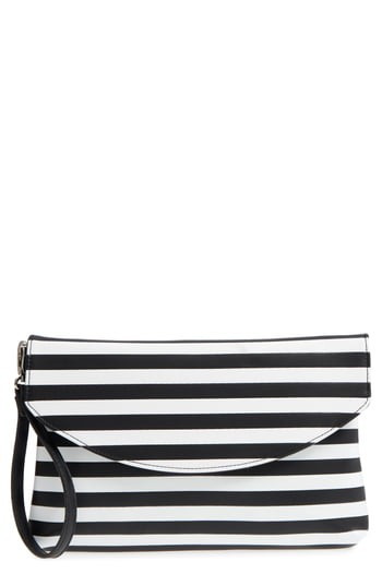Sole Society Faux Leather Wristlet Clutch - | Nordstrom