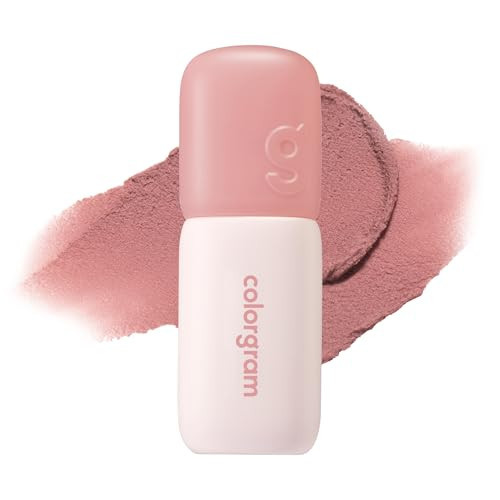 COLORGRAM NUDE BLUR TINT 02 CHARMING PINK | K-Beauty Makeup, Soft-Focus Matte Lip Stain, 2-in-1 Lip & Cheek | Amazon (US)