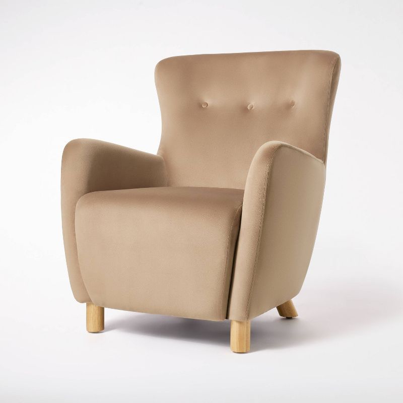 Kessler Wingback Accent Chair Velvet - Threshold™ designed with Studio McGee | Target