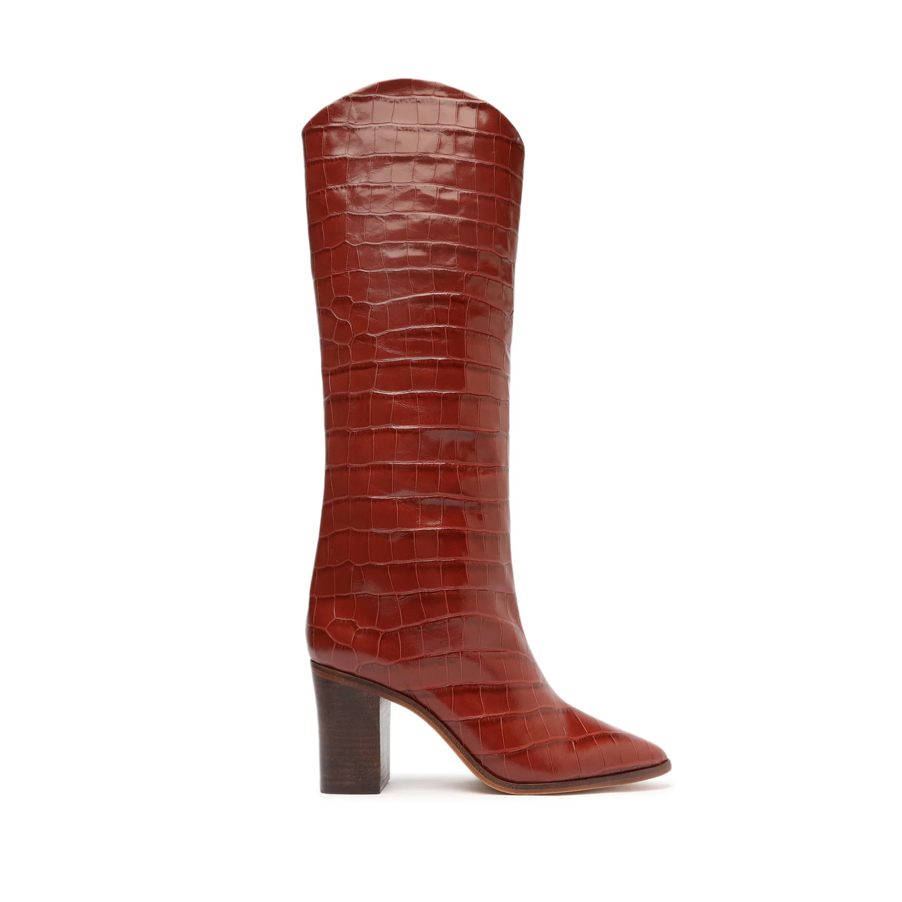 Maryana Block Leather Boot | Schutz Shoes (US)