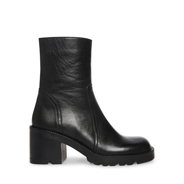 NAYA BLACK LEATHER | Steve Madden (Canada)