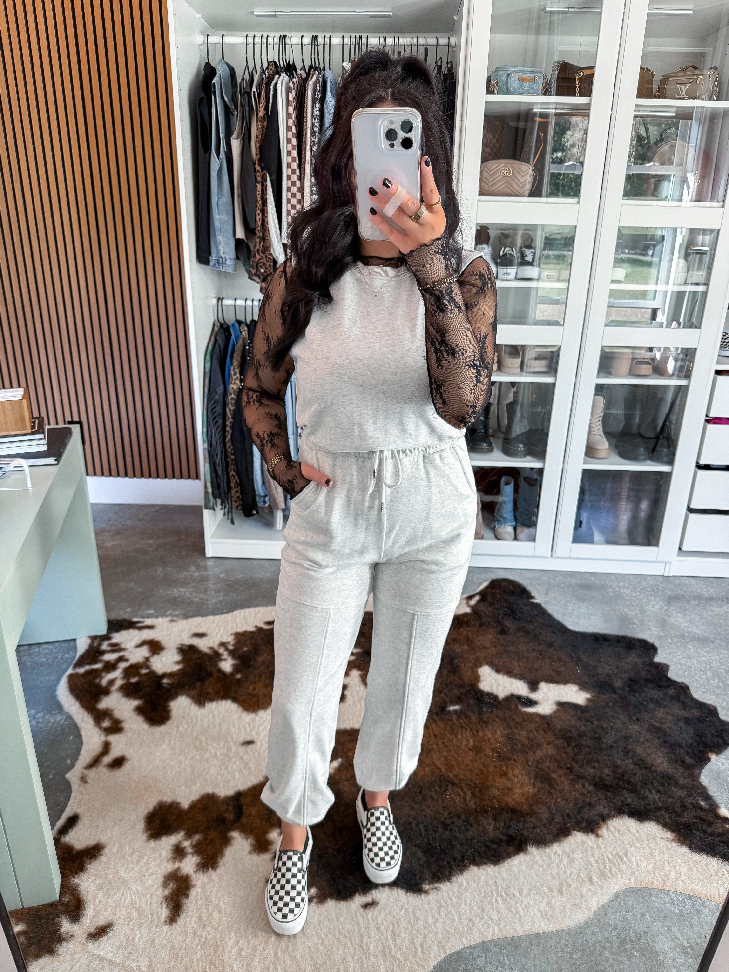 Comfy, but make it Edgy 🖤

Lace Top - xs
Jumpsuit - small
Bralette - medium

Absolutely obsessed with this comfy activewear / loungewear jumpsuit! I layered it over this black sheer lace long sleeve top (but could also be worn alone in the spring & summer 👏🏼) & finished the look with my platform checkered vans! 

 

 #LTKPetite #LTKFindsUnder50 #LTKFindsUnder100