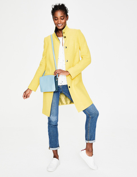 Hengrave Coat English Mustard Women Boden | Boden (US)
