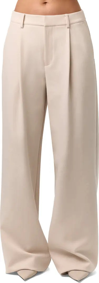 Naked Wardrobe Pleated Wide Leg Pants | Nordstrom | Nordstrom