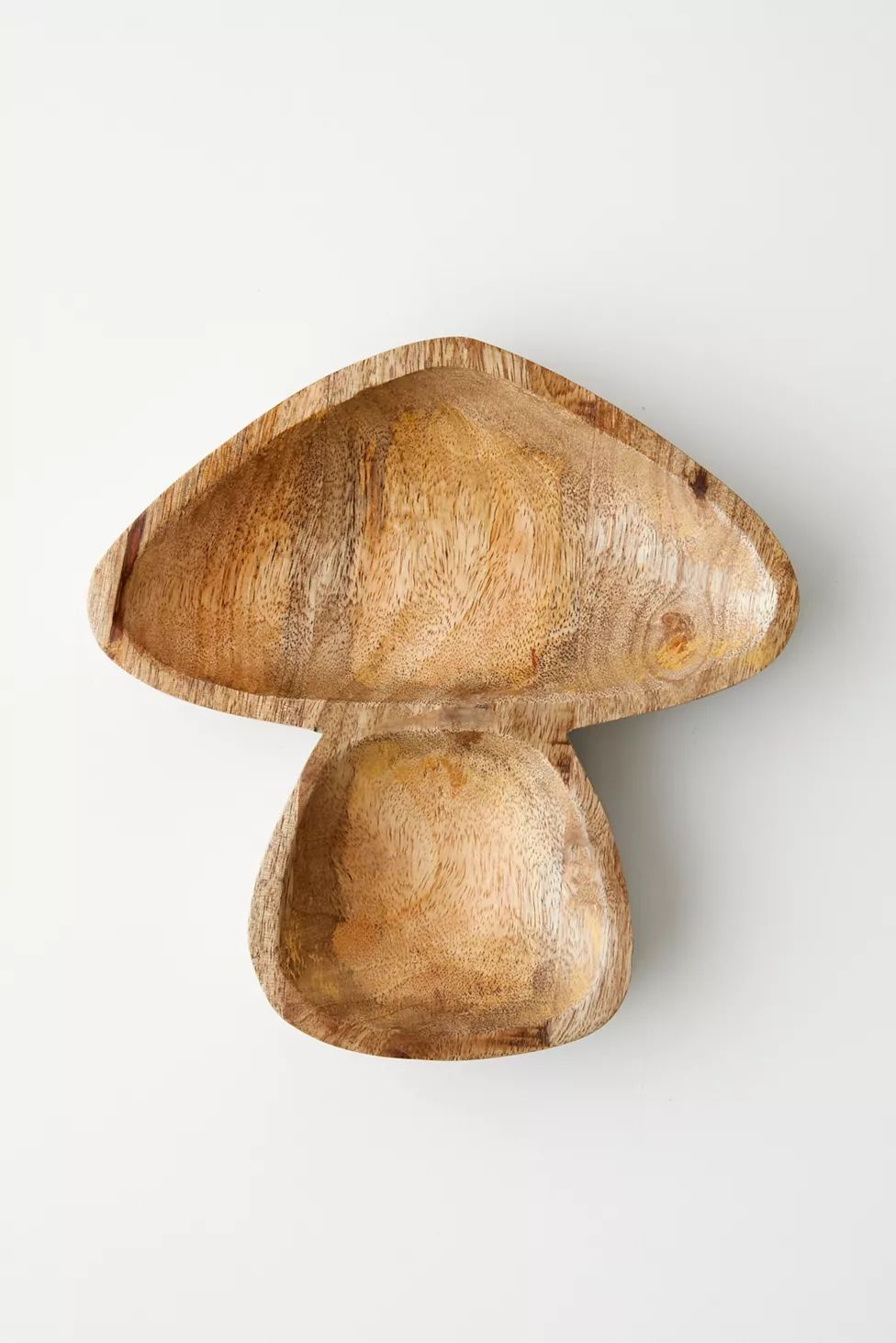 Wooden Mushroom Serving Bowl | Urban Outfitters (US and RoW)