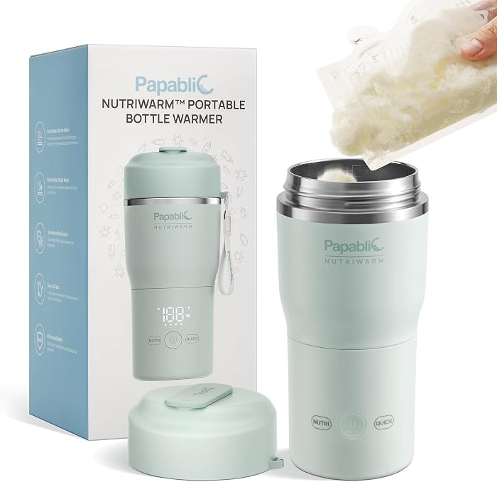 Papablic [Upgraded] NutriWarm\u2122 Portable Bottle Warmer | Amazon (US)