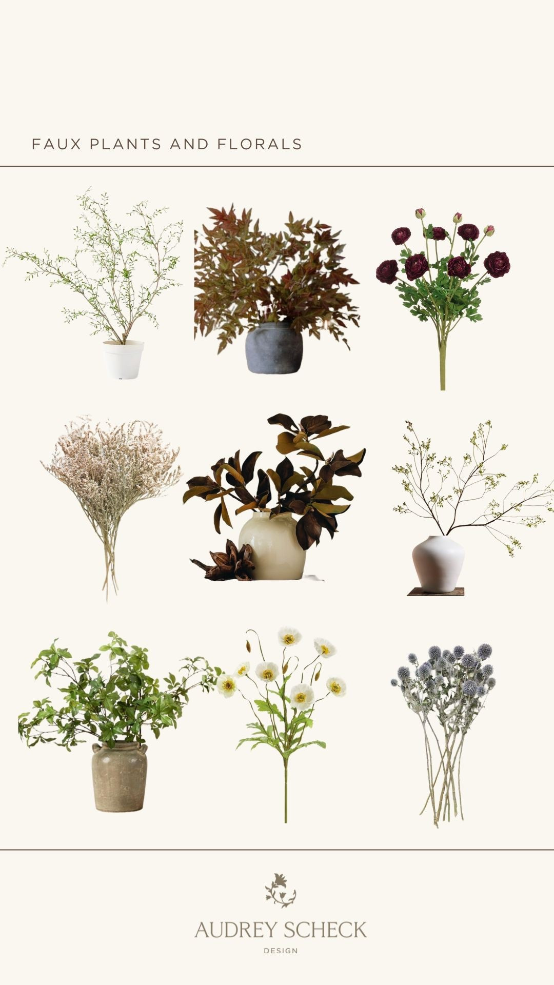 Favorite faux florals and stems 

#LTKHome