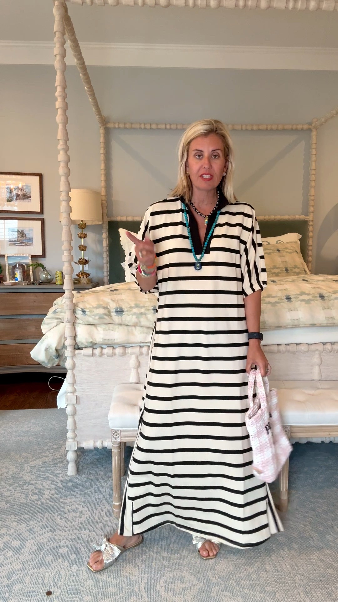 It’s knit. It can be dressed up or down. It’s fabulous. I have a discount code … why is this not in your cart yet? 🤪

I’m in small but if between sizes, go down… not up!

Use code mixandmatch10

#LTKdayinmylife #LTKWedding #LTKmomlife