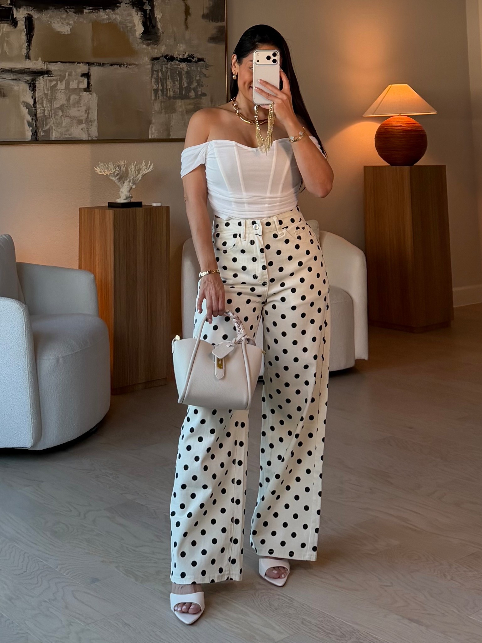 Adding polka dots to the rotation✨

#LTKgrwm #LTKootd #LTKdayinmylife