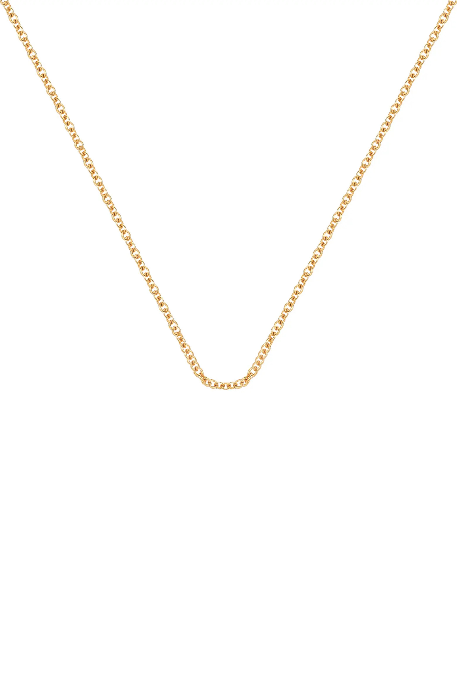 Fine Chain Link Necklace | Nordstrom