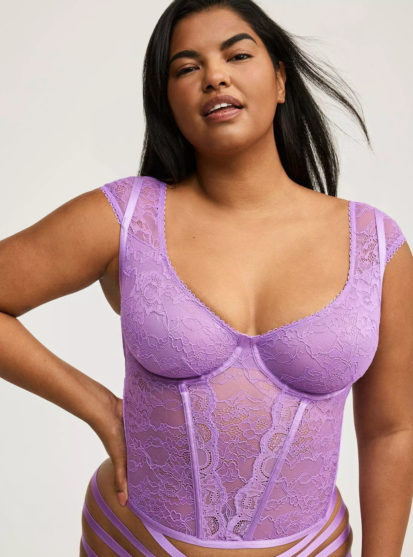 Lace Underwire Bustier | Torrid (US & Canada)