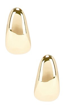 Heaven Mayhem Beanie Earrings in Gold from Revolve.com | Revolve Clothing (Global)