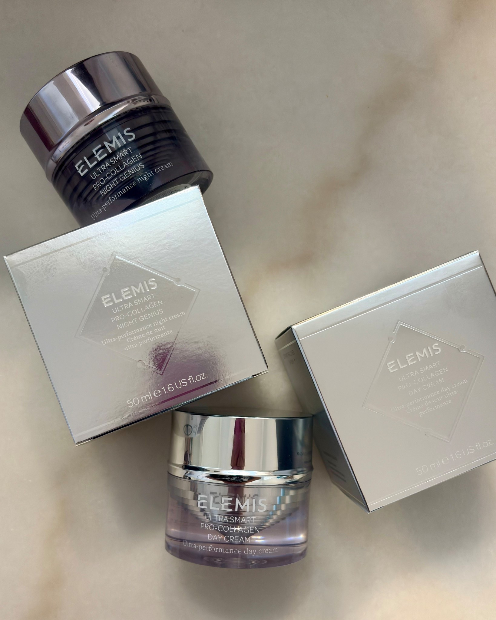 #ad ELEMIS ULTRA SMART Pro-Collagen Day & Night Duo $299.98 ($660 value)! 

Level up your AM and PM skincare routine! For a LIMITED TIME ONLY add the ELEMIS ULTRA SMART Pro-Collagen Day & Night Duo to cart for $299.98 with FREE SHIPPING at @QVC! This set includes a FULL SIZE ultra rich and creamy Day Cream and FULL SIZE Night Genius! Providing all day hydration while targeting fine lines and wrinkles for a radiant, rejuvenated glow! Treat yourself to luxury, you deserve it!

Includes:
✨ULTRA SMART Pro-Collagen Day Cream
50ml, $320 value
✨ULTRA SMART Pro-Collagen Night Genius
50ml, $340 value

New Customers:
Save $10 OFF $25+ with code WELCOME10 at checkout
Save $20 OFF $40+ with code HELLO20 at checkout

#qvc #elemis @elemis #loveqvc

#LTKSaleAlert #LTKFallSale #LTKBeauty