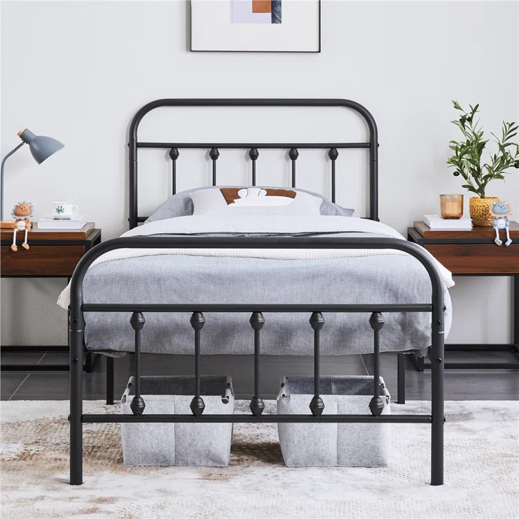 Platform Bed Frame/Mattress Foundation/No Box Spring Needed | Wayfair North America