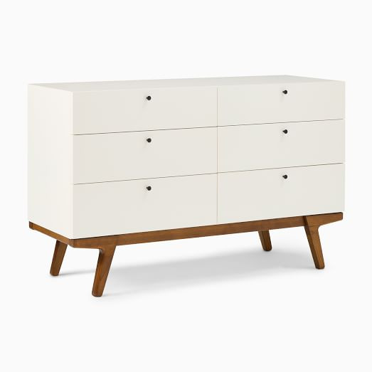 Kids Modern 6-Drawer Dresser (54") | West Elm (US)