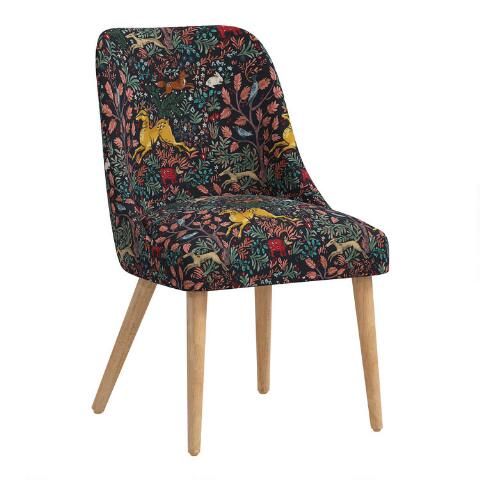 Kian Print Upholstered Dining Chair | World Market